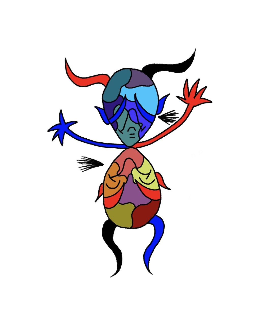妖怪などマニアックな絵を可愛く個性的に描きます 上記以外にも色紙なども書くことができます！ イメージ2