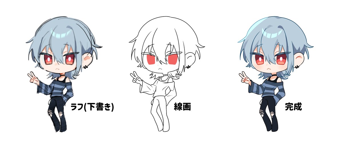 可愛いデフォルメアイコン描きます デフォルメのキャラアイコンならお任せ！！ イメージ2