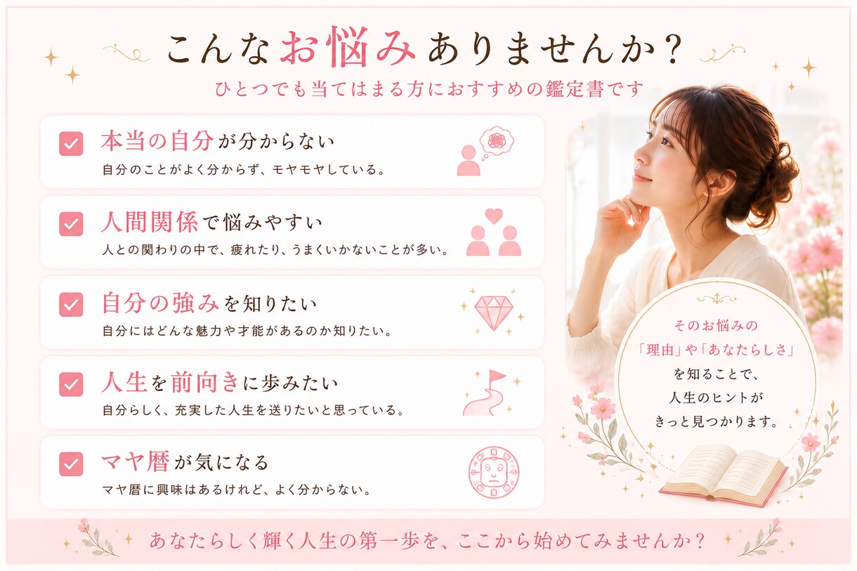 人生の取扱説明書｜マヤ暦で本当の自分を読み解きます まだ知らない「あなたらしさ」に出会う人生の取扱説明書 イメージ4