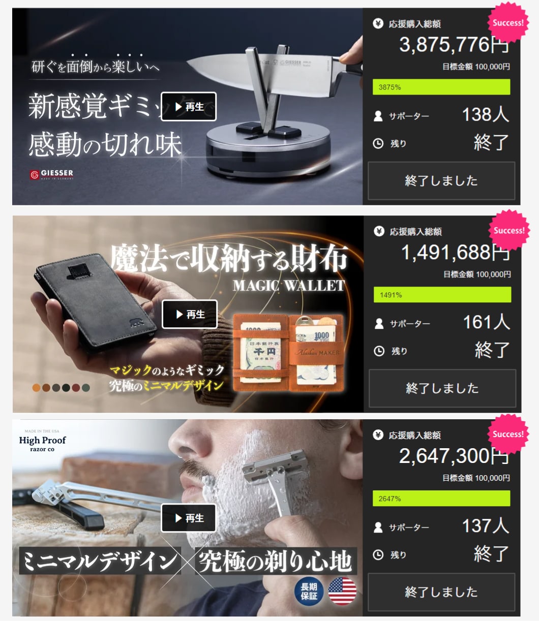 実績多数！Makuakeの売れるページを作成します 実行者経験済なので、ページ作成だけでなく広い情報提供可能です イメージ4