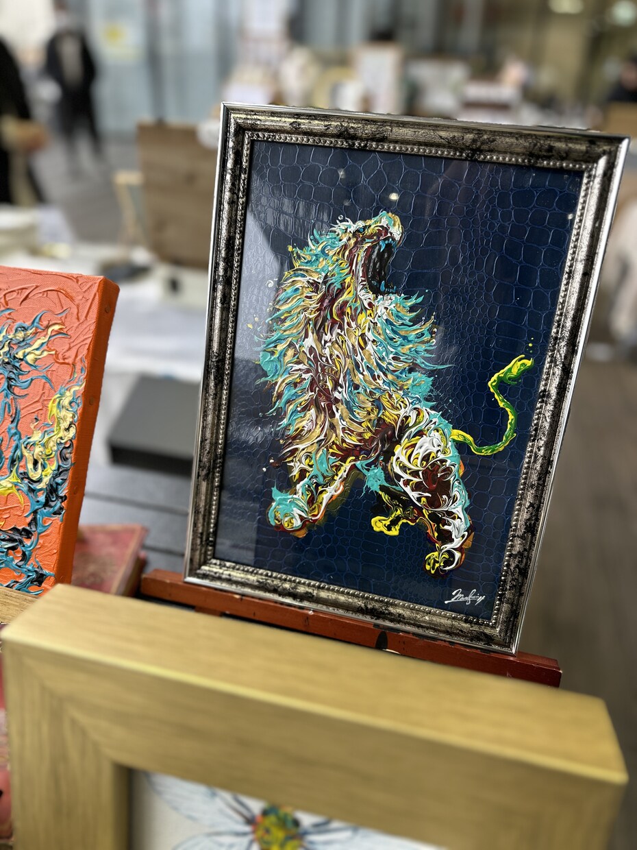 オーダーメイドの絵画作品作成します 墨絵、アクリル作品、なんでもOK!! イメージ5