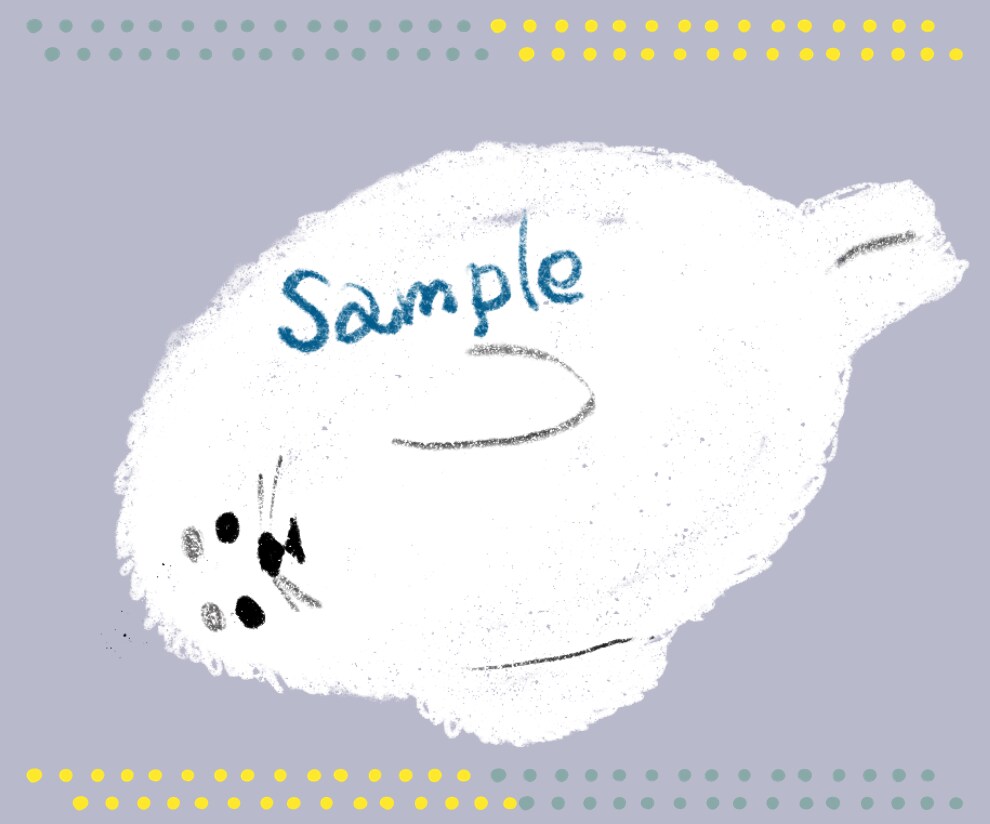 ゆるくてふわふわな動物のイラストお描きします 大切な家族でもオリジナルのキャラでもOK！商用利用可★ イメージ4