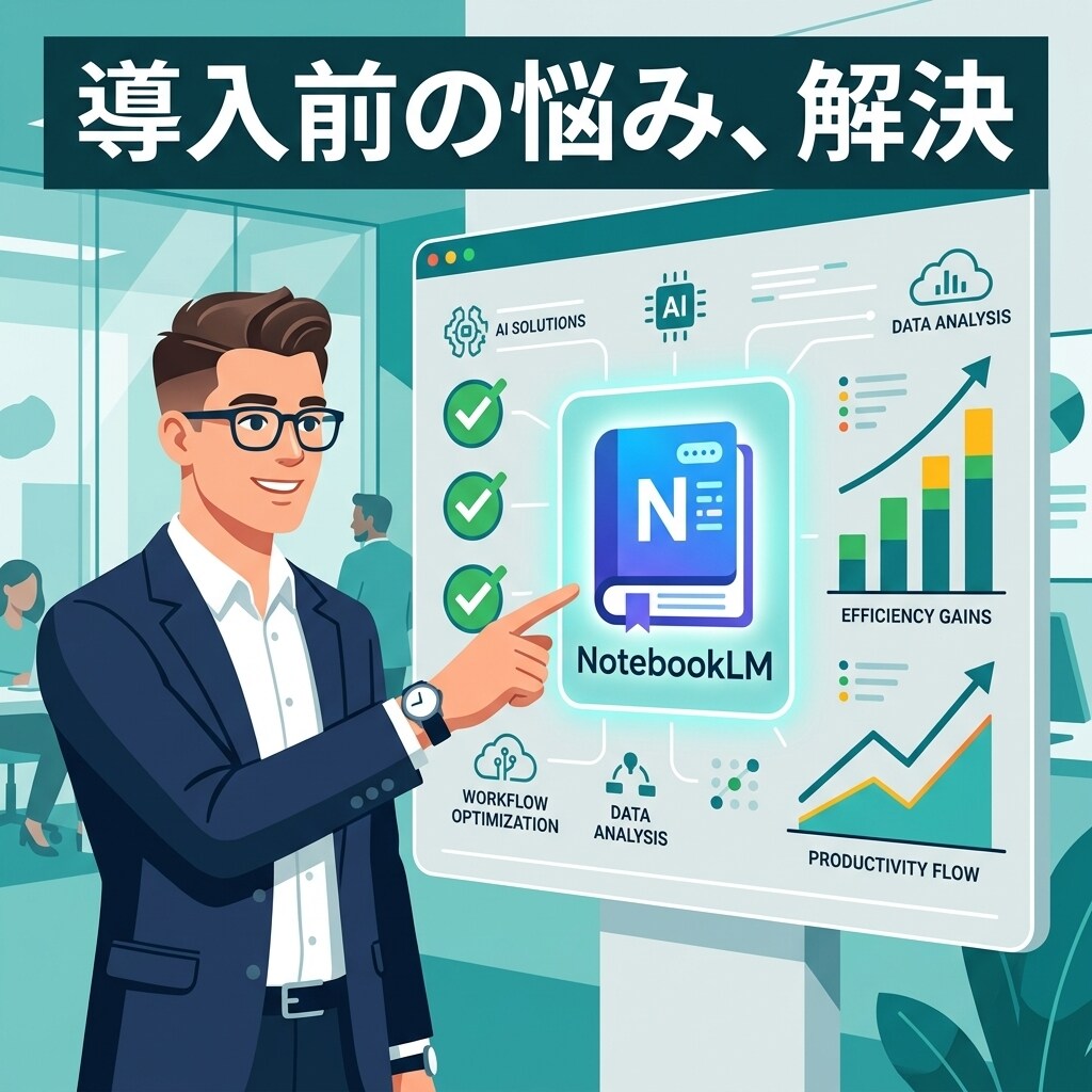 NotebookLMの使い方をシンプルに教えます NotebookLMを通して自分だけのAI図書館が作れます！ イメージ2