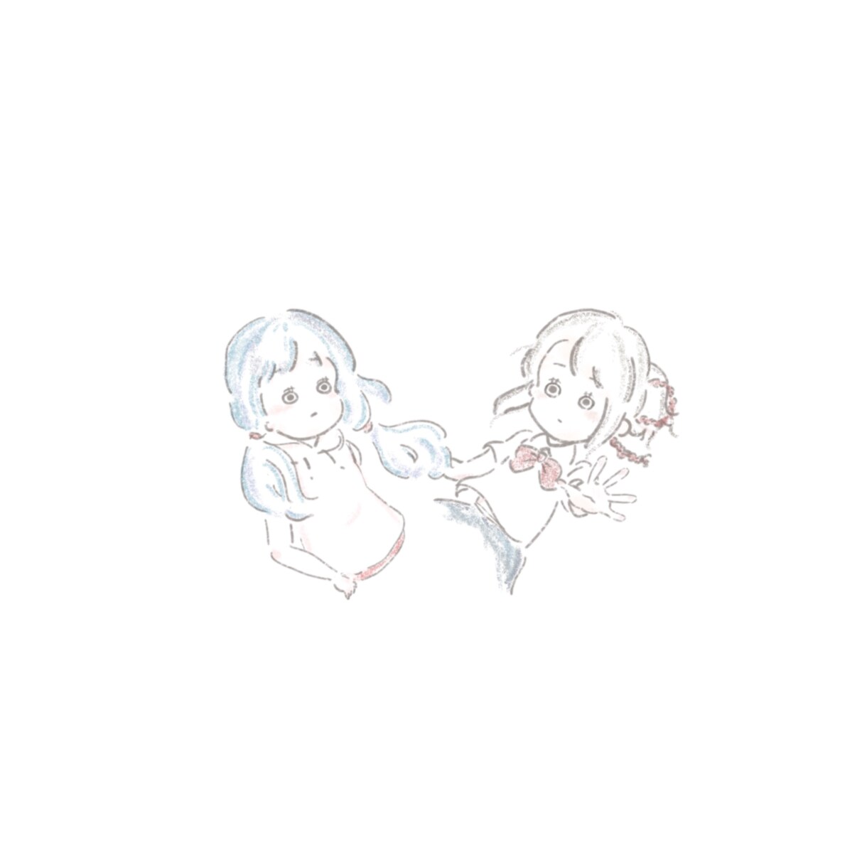ゆるゆるふわふわのかわちいイラストかきます 薄い色のふわふわしたイラストだお イメージ2