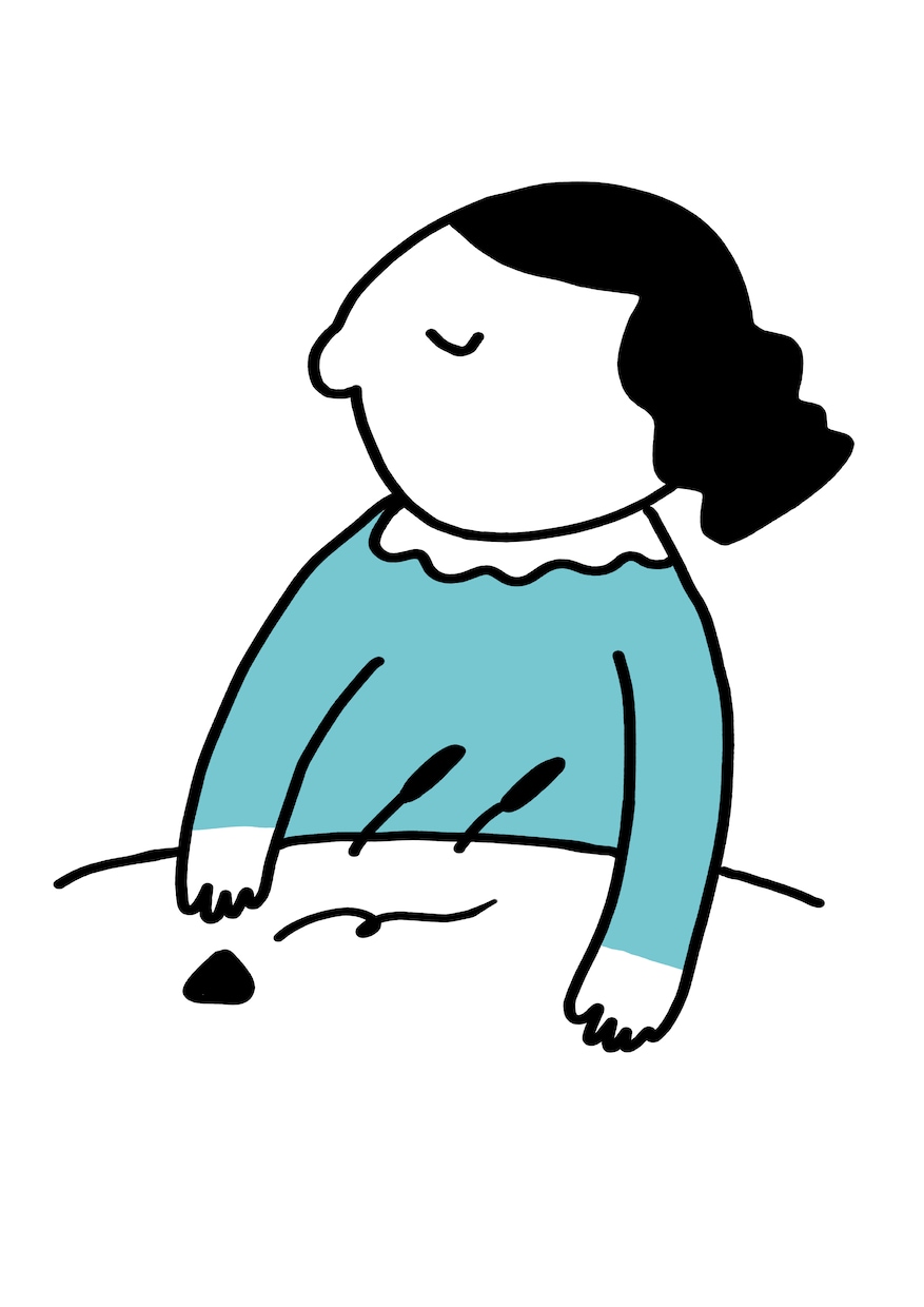 シンプル線画のゆるいイラスト作成します ひと目で癒やされる、ゆるっとほんわかイラストです イメージ8