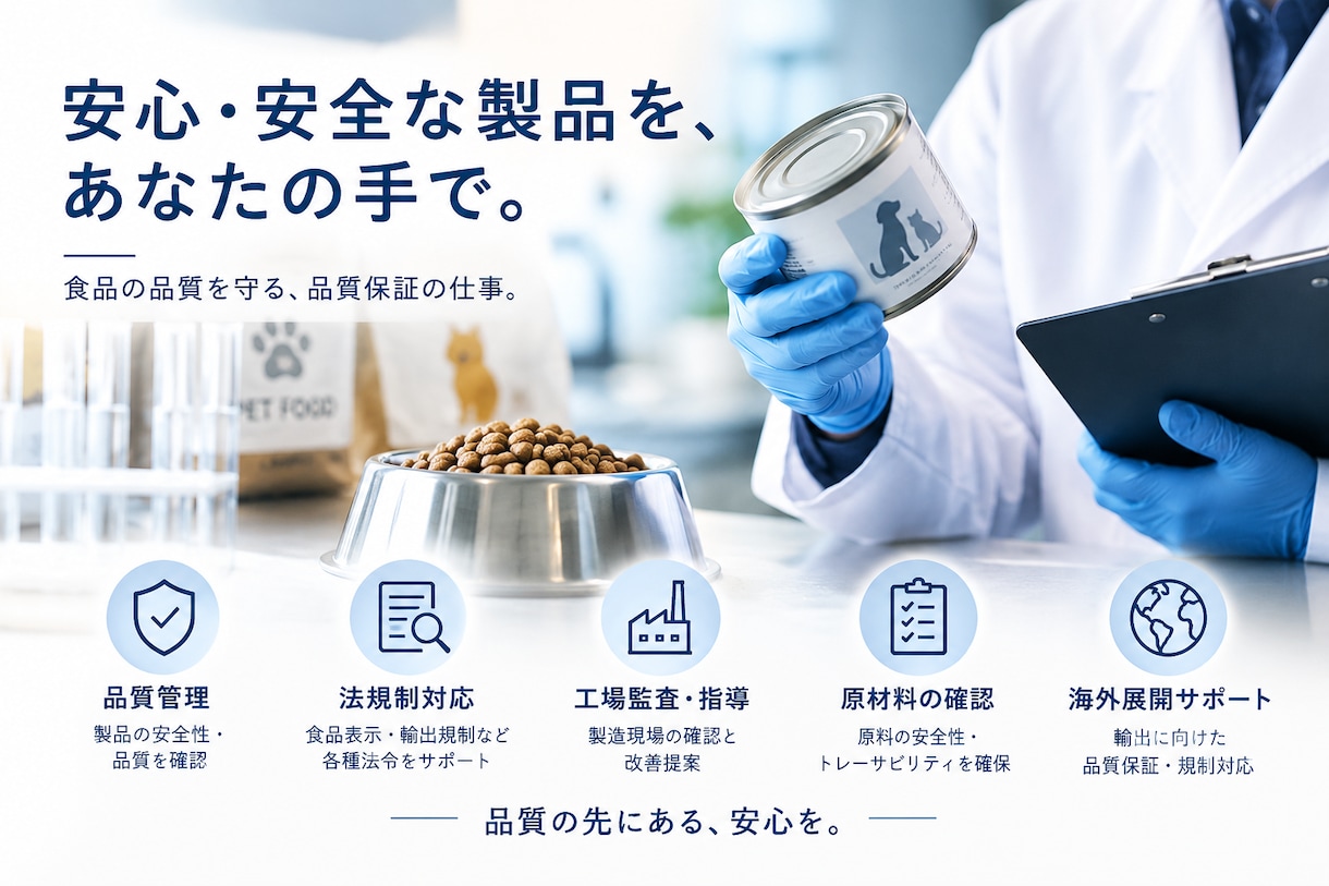 変化の早い時代での品証配属後の立ち回りを助言します 食品系品質保証に新規配属された方へ、品証歴4年のコーチング イメージ1