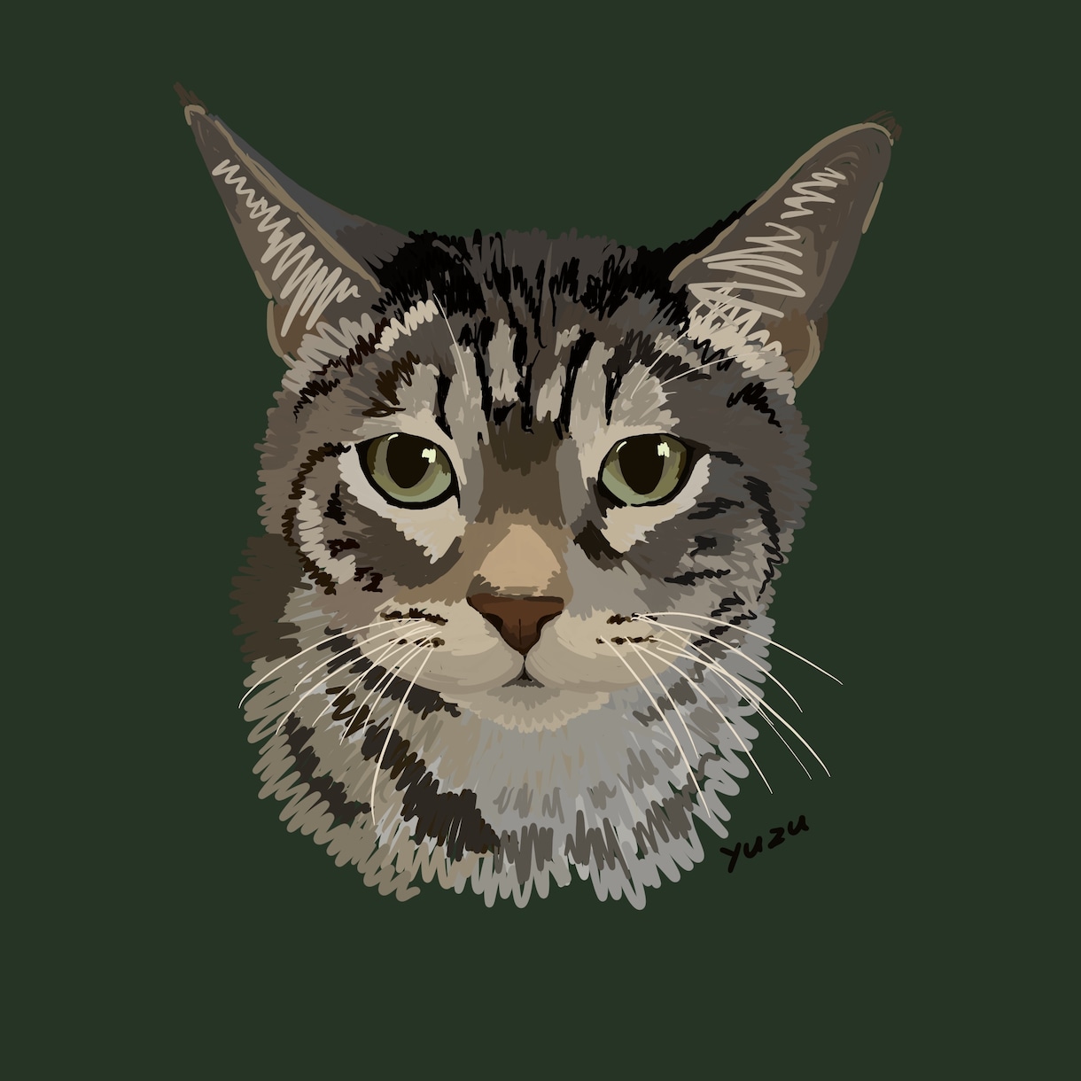 あなたの猫さんのイラストをかきます ＊お名前いりのすてきな似顔絵＊ イメージ2