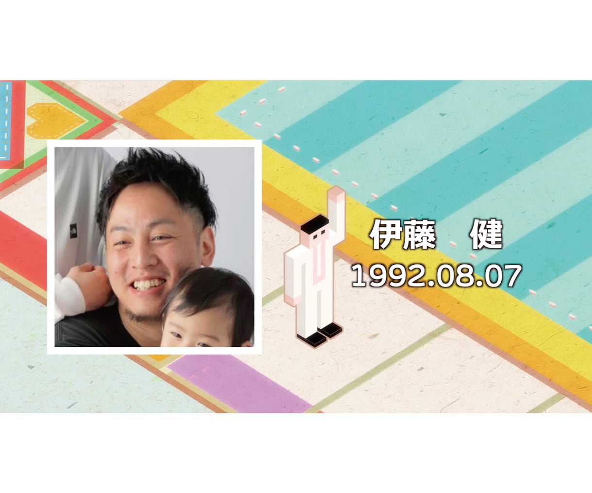 ファミリー婚向けプロフィールムービーお作りします 新郎新婦だけじゃなくお子さま紹介パートがあるムービーです。 イメージ2