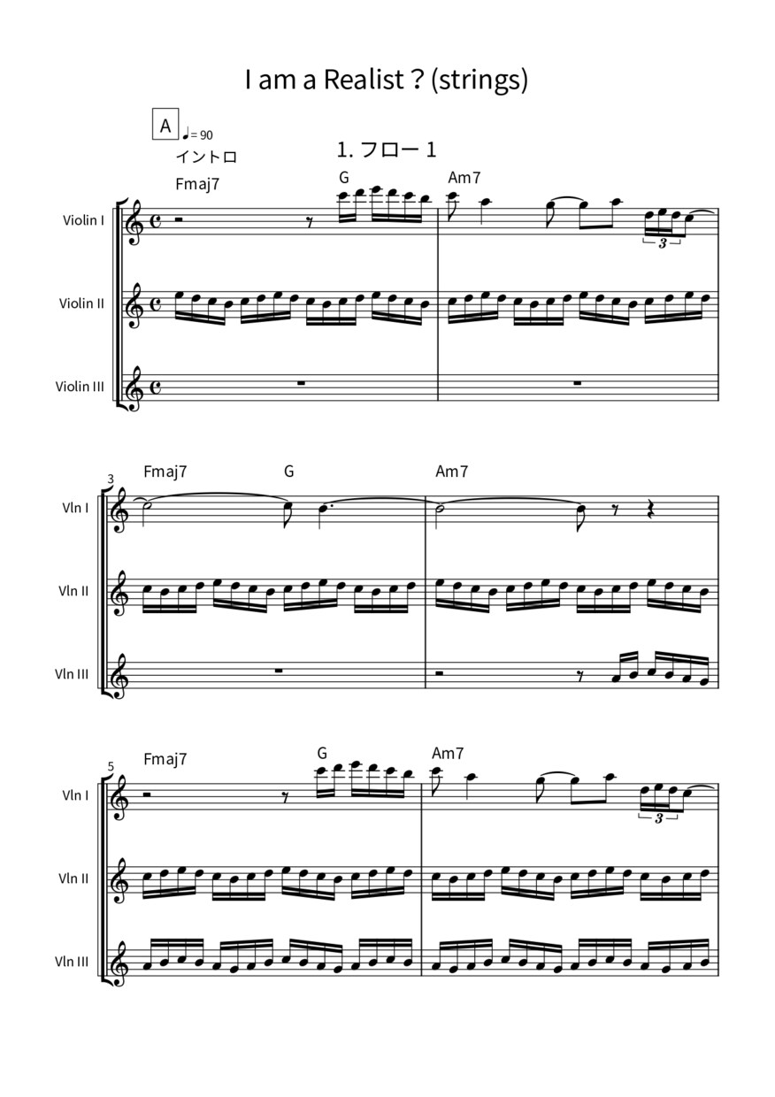 楽譜を作ります 「この曲の楽譜が欲しい…」といったお悩みを解決します！ イメージ4
