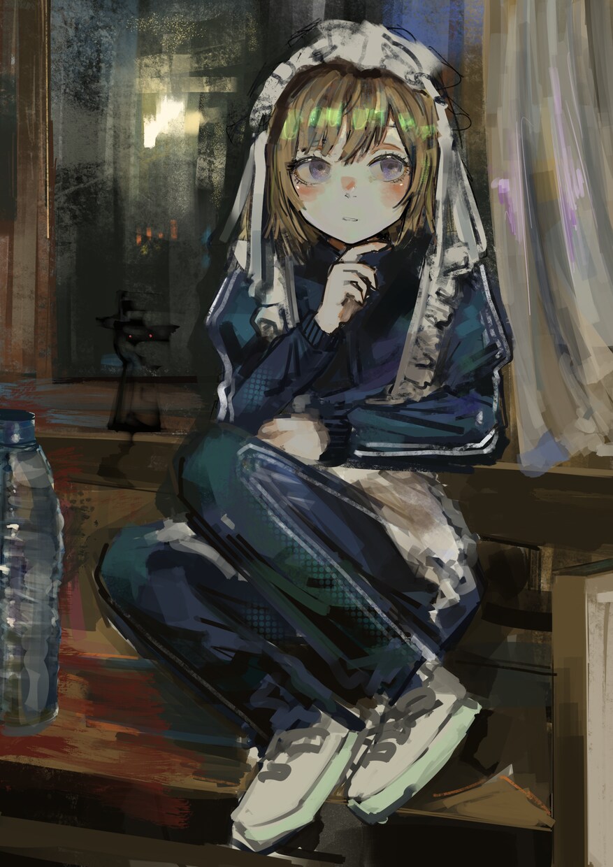 暗めのガキの絵、描きます ゲームイラスト、観賞用など、色んなものに使ってください イメージ2
