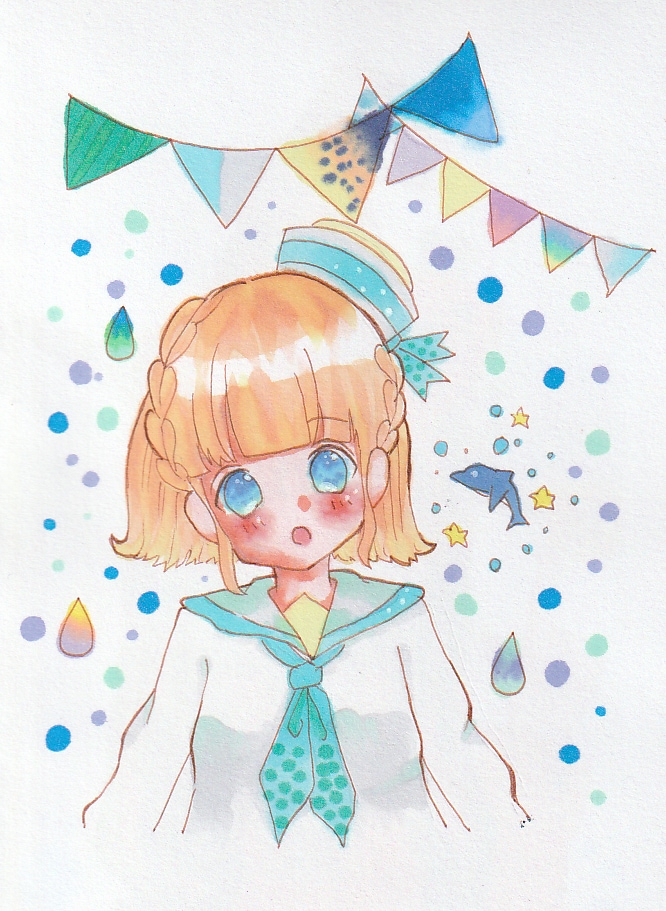 女の子のイラスト描きます かわいいアイコンで個性を出そう イメージ1