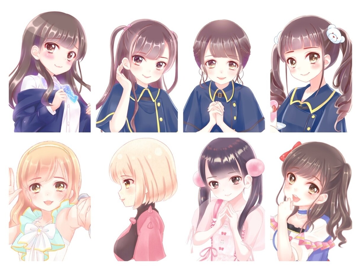 かわいいメッセージカードやグッズイラスト描きます ♡生誕用メセカなど、喜んでいただけるよう心を込めて描きます♡ イメージ6
