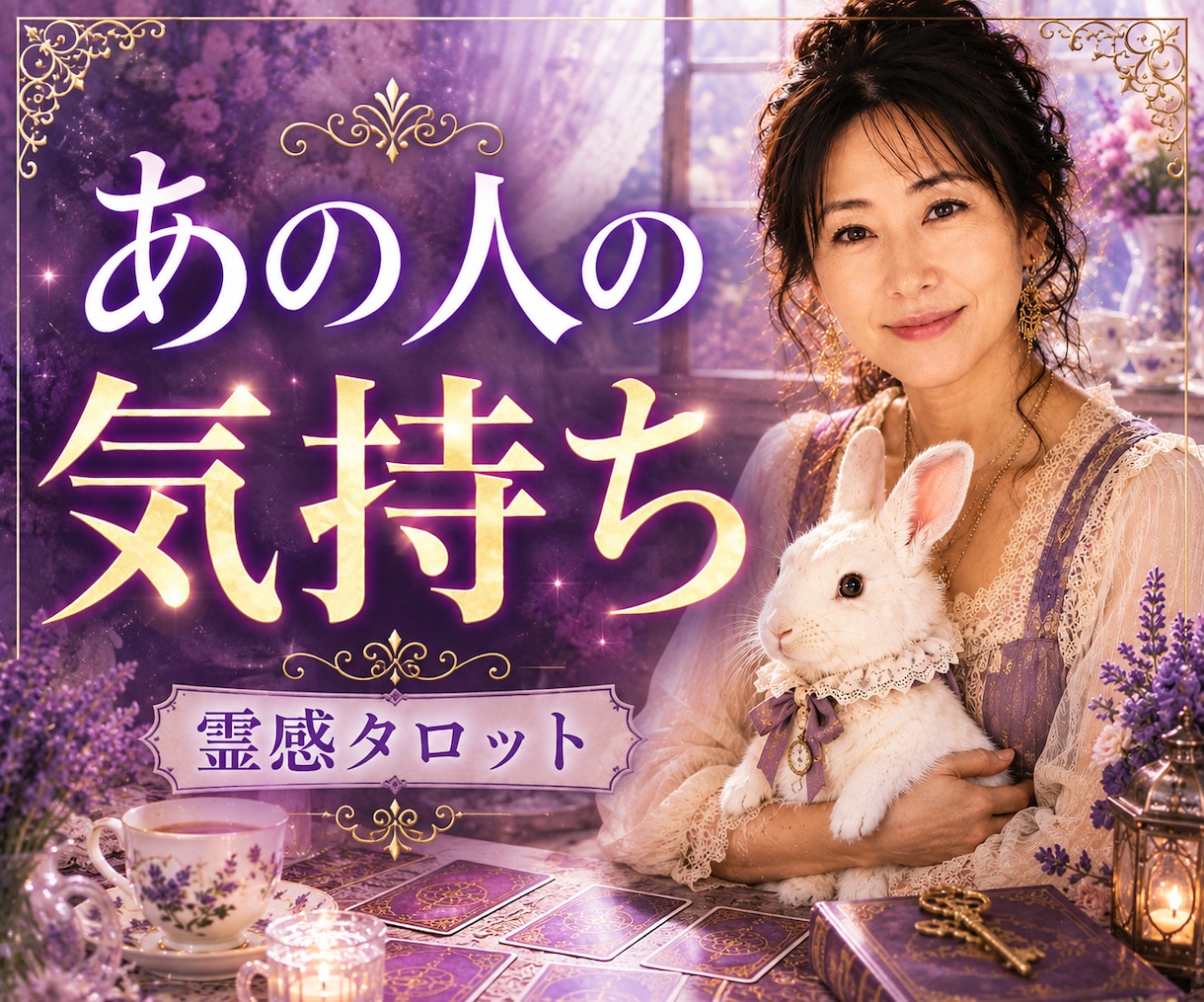 彼の本音・あなたへの気持ち♡2人の未来を鑑定します 霊感タロットで恋の行方を丁寧に読み解きます イメージ1
