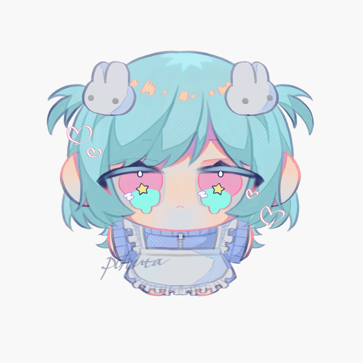 ころんとかわいいアイコンお描きします SNSで使えるかわいいデフォルメアイコンお描きします！ イメージ1