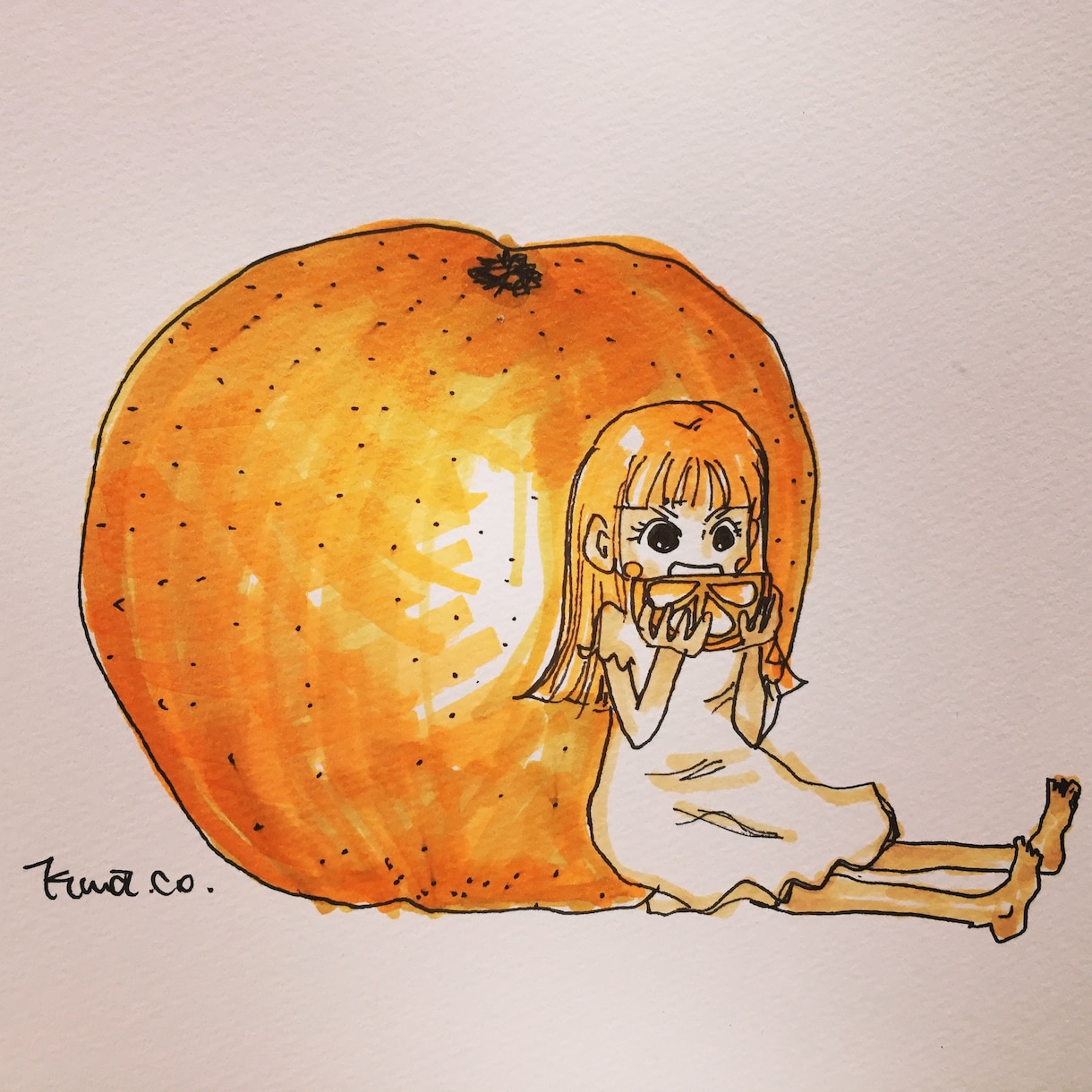 オシャレな手描きイラスト描きます シンプルだけど、ちょっとオシャレな絵はいかがですか？ イメージ3