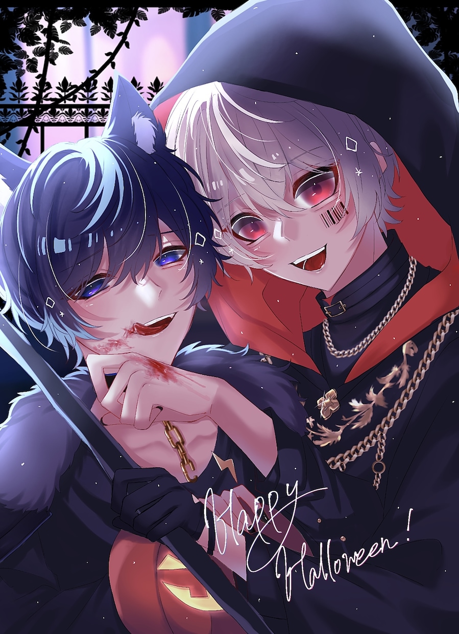 SNS用等幅広いイラストを描きます サムネ/アイコン/挿絵…かわいいからかっこいいまで！ イメージ3