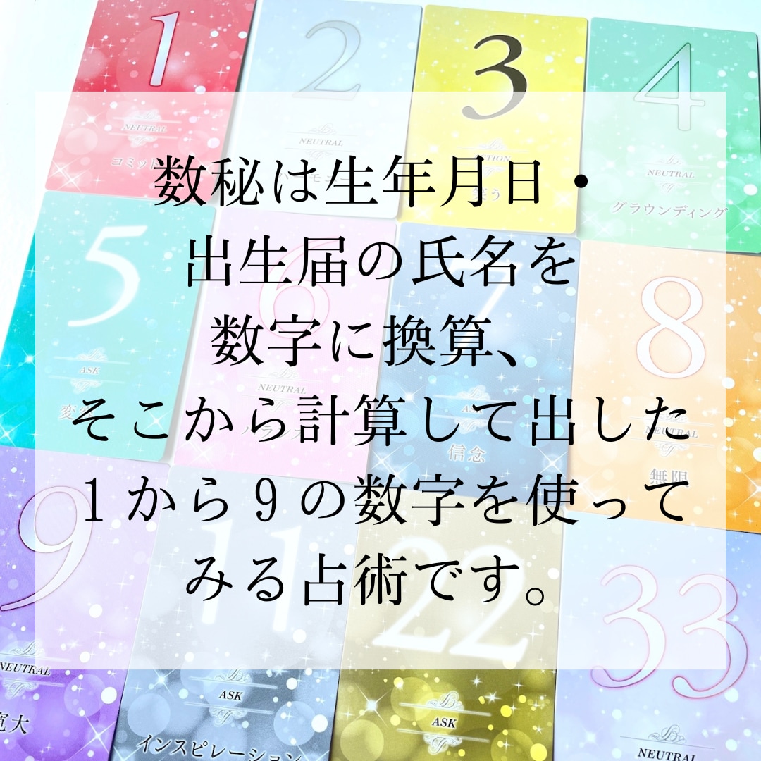 数秘術であなたの仕事のお悩みをみます 数秘術を使って仕事関係のお悩みをみていきます イメージ2