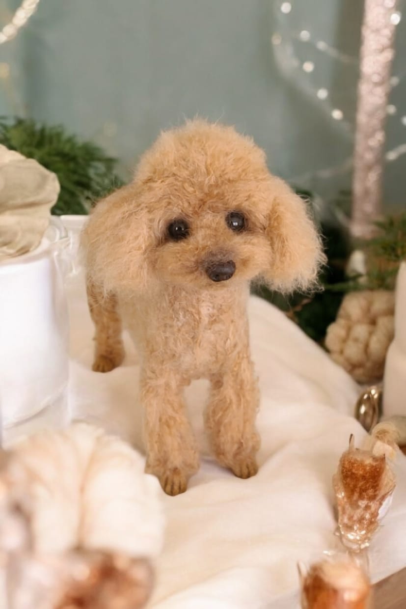 大切な愛犬さんをお作りします 世界にたった一つ♡うちのコ羊毛フェルト♡ イメージ1