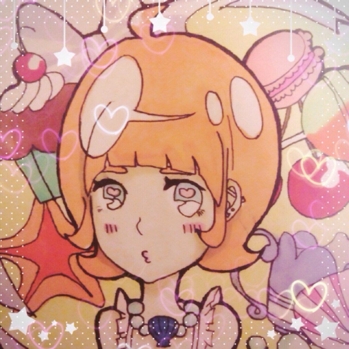 ☆似顔絵作成☆  あなたの写真を元にカラフルで個性的な似顔絵かきます☆ イメージ1