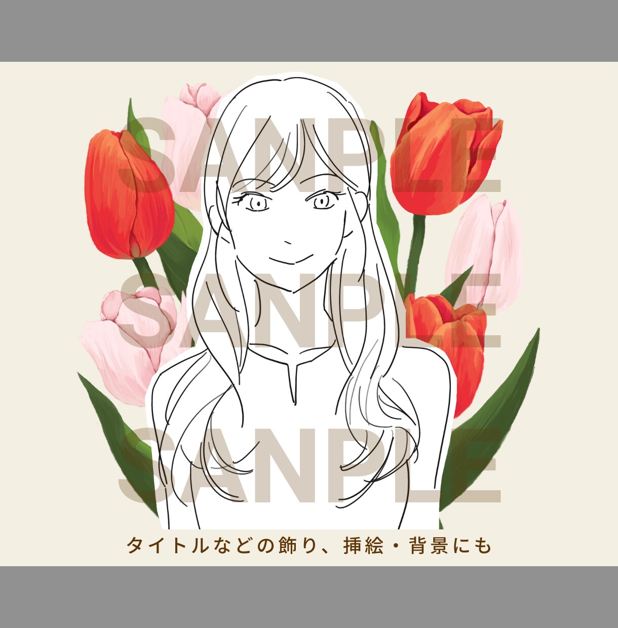 商用利用OK｜やさしいお花のイラスト制作します SNS / パッケージ / ギフト/結婚式にも イメージ10