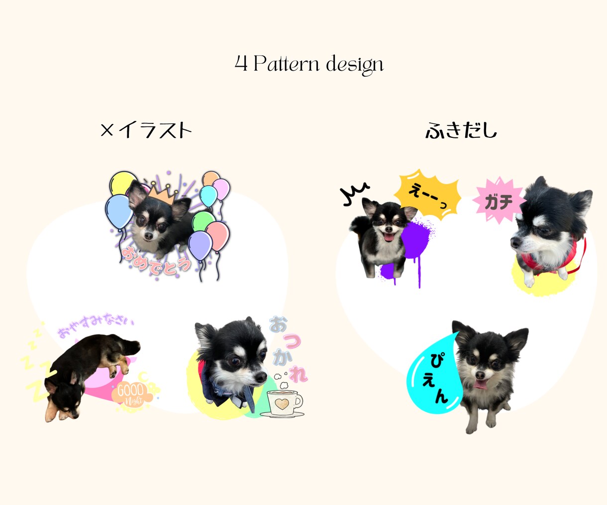 写真をLINEスタンプに！16個から作成します ご家族や仲間内で盛り上がるスタンプに仕上げます♪修正無制限 イメージ5