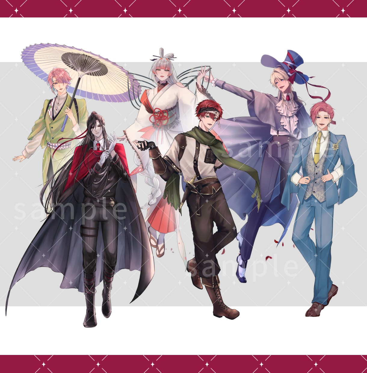 TRPG・VTuber等の立ち絵描きます こだわり抜いたキャラデザを高クオリティで再現します！ イメージ2