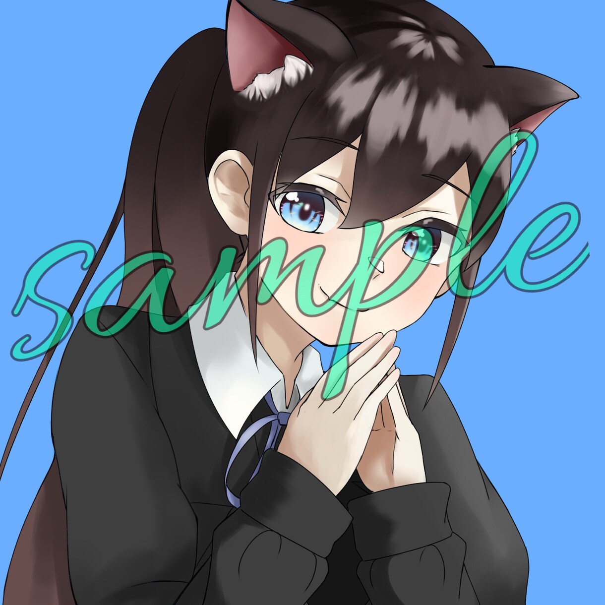 お客様ご希望のアイコン用イラストを描きます アニメキャラに近いアイコン用イラスト/修正無制限 イメージ1