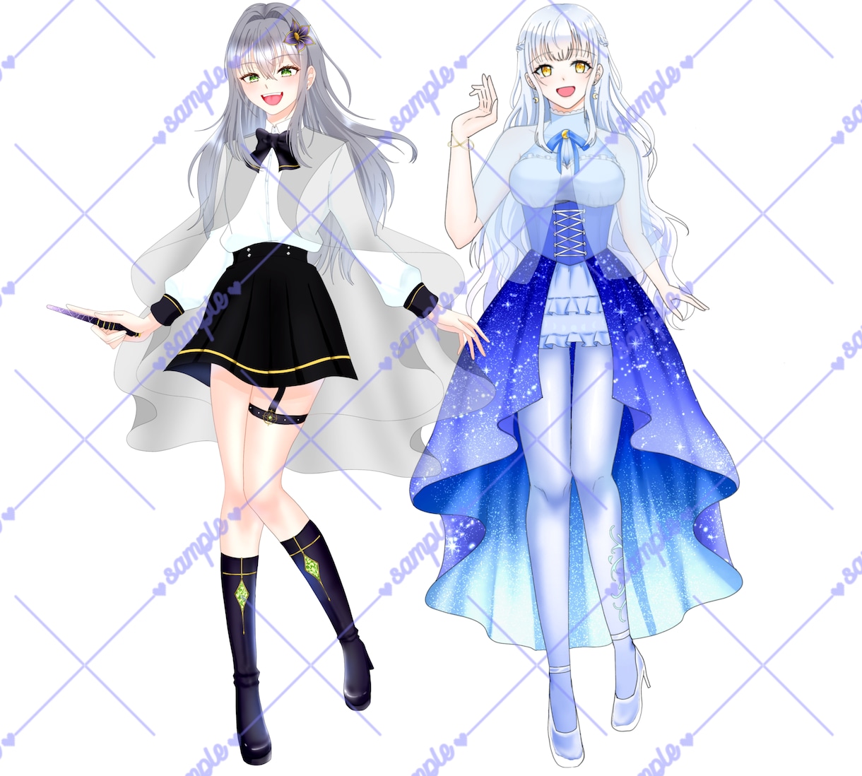 目を引くイラストを作成します 希望を叶える専用イラストを作成します イメージ2