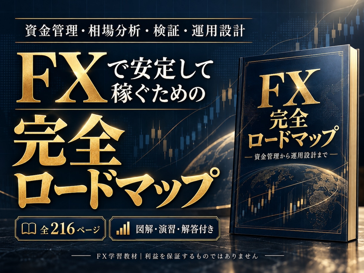 FXの資金管理と検証を体系的に解説します 感覚任せの取引を見直したい初級・中級者へ イメージ1