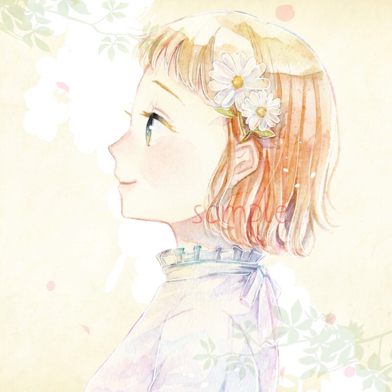 印象に残る水彩タッチでアイコンイラスト描きます 周囲と一味違うアイコンイラストをお探しの方に◎ イメージ5