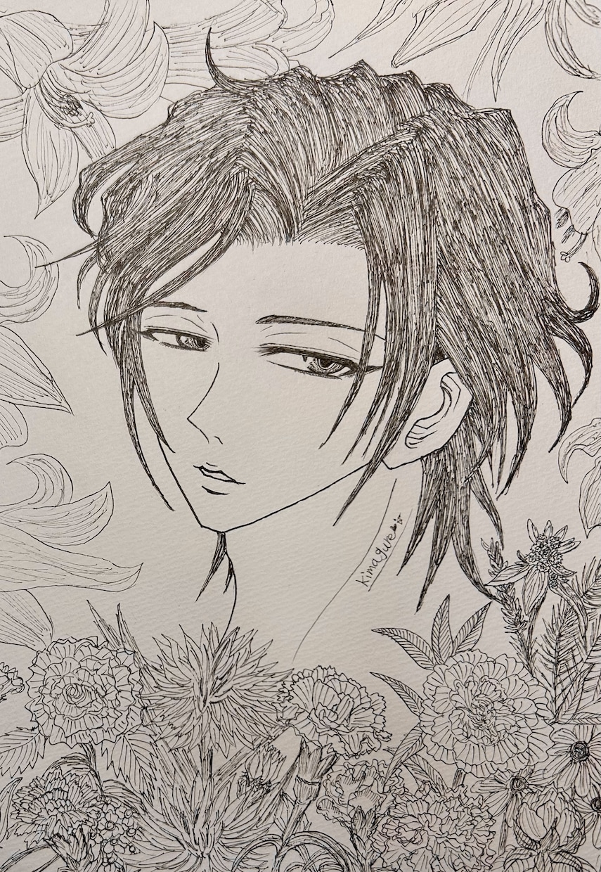 ミミズクさんのペン画イラストを描きます 限定3名様特別価格。繊細な羽根の表現をお楽しみください！ イメージ5