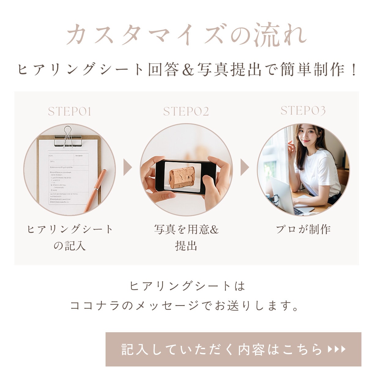 8枚セット｜テンプレ画像カスタマイズ対応します ヒアリングシートに沿って答えるだけで、プロ級の仕上がりに イメージ4