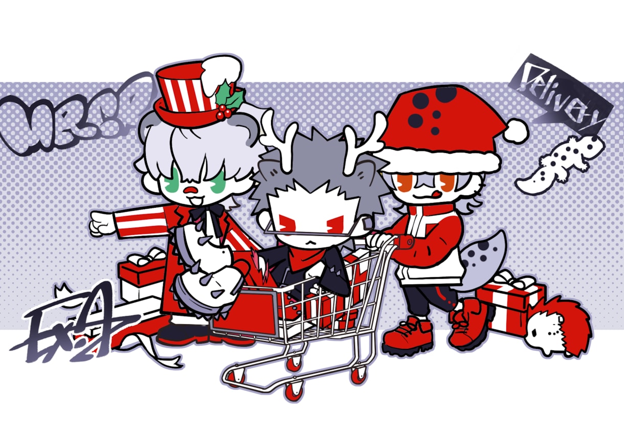 かわいいデフォルメイラスト描きます 見栄えするデフォルメイラストお任せください！ イメージ5