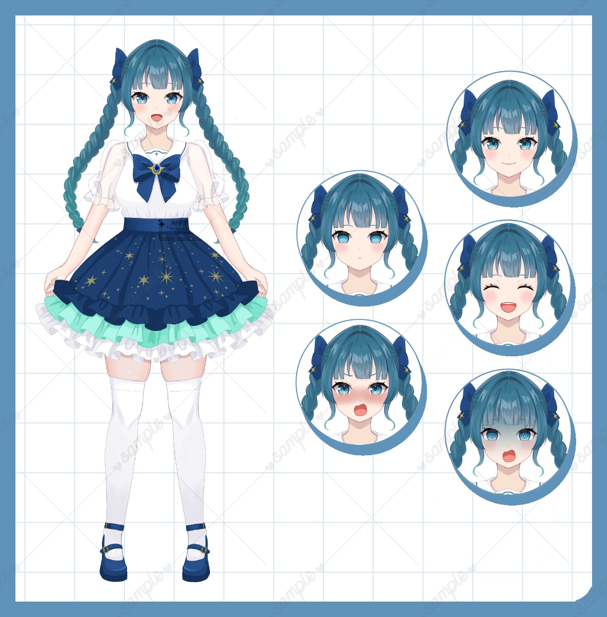 先着10名☆かわいいIRIAM立ち絵制作いたます 丁寧なヒアリングと動作確認☆理想のカワイイをカタチに イメージ3