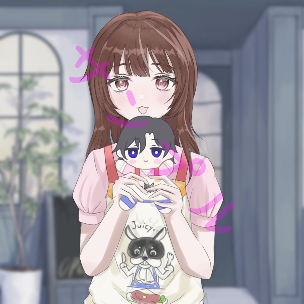 イラスト、夢絵お描きします アイコンやサムネイルなどにおすすめ！ イメージ2