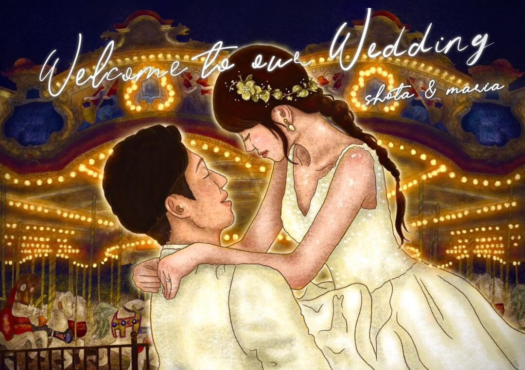 思い出の写真を鮮やかなイラストにします 特別な思い出を色鮮やかなイラストでもっと特別に イメージ1