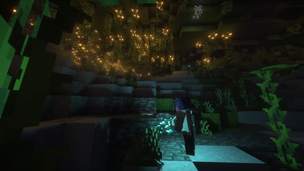 マイクラをMODで軽量化・美化します いつものマイクラを映画のように美しく、見やすく! イメージ2