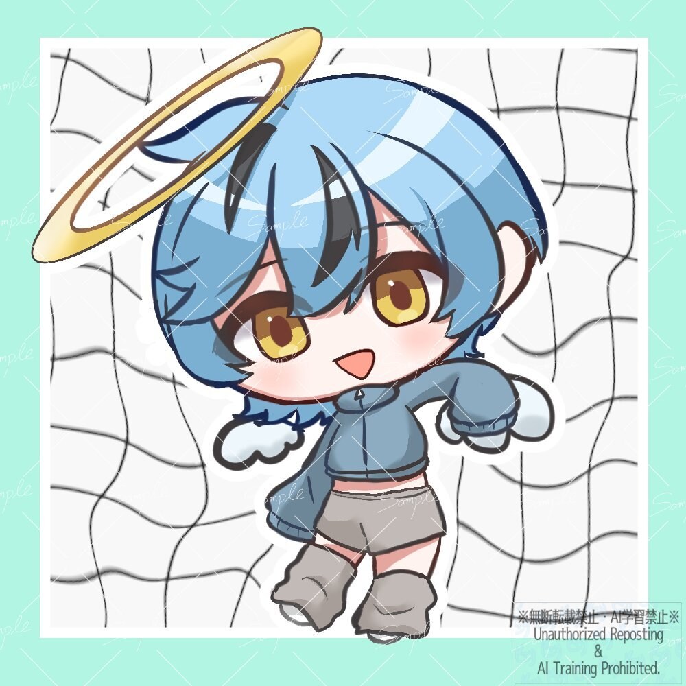 かわいい簡易ミニキャラ描きます アイコン向け・最短即日！可愛い！ イメージ1