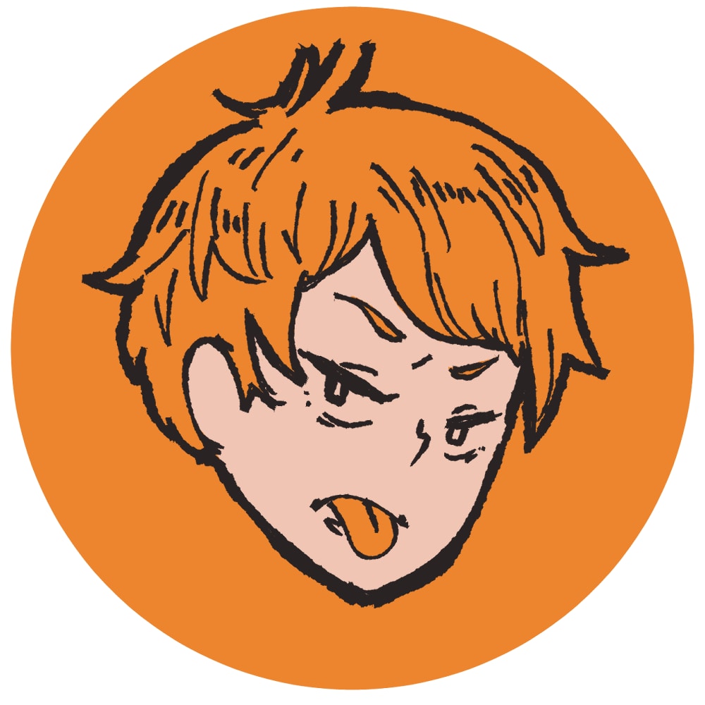 色数限定でおしゃれなSNSイラスト描きます SNSアイコン等に！色数限定で印象的な人物イラスト イメージ1
