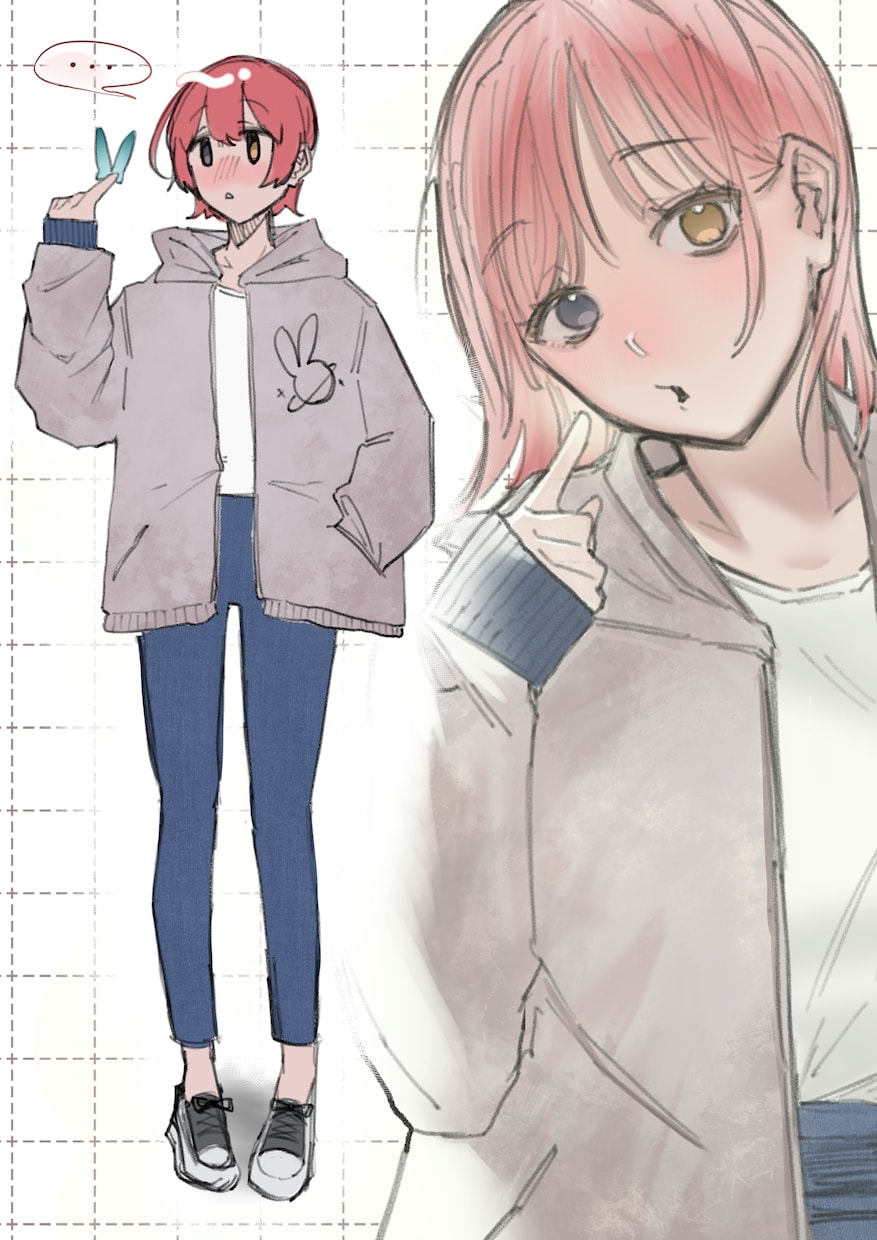 可愛らしい絵柄で描きます TRPGで使用されるキャラクター制作を行います！ イメージ5