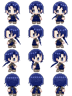 歩行グラフィック制作いたします 自作ゲームにご使用いただけます イメージ2