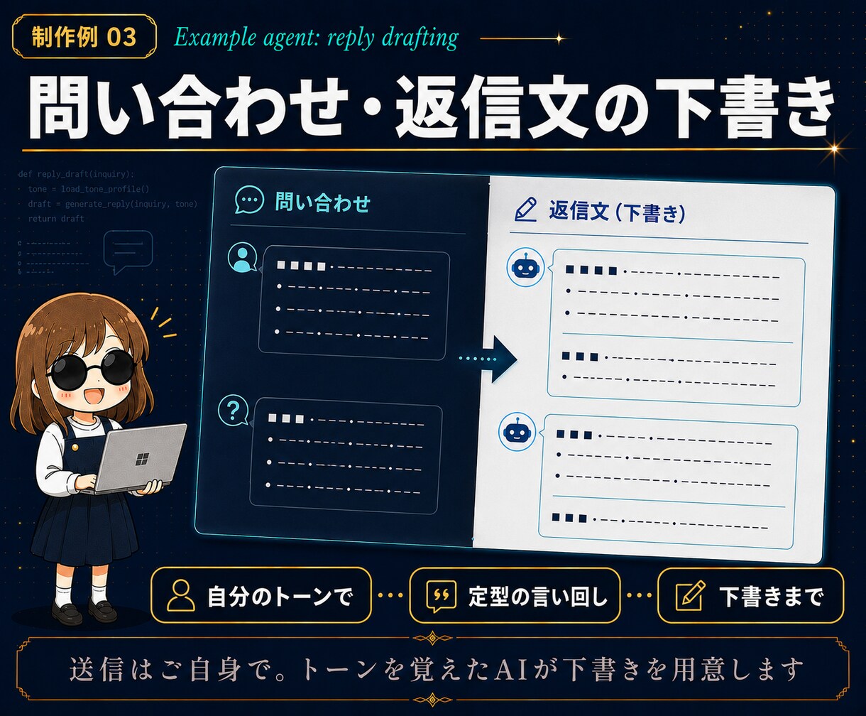 Claude Code用AIエージェント作ります 自社業務を知っているAIを、手順書付き一式で資産化 イメージ8