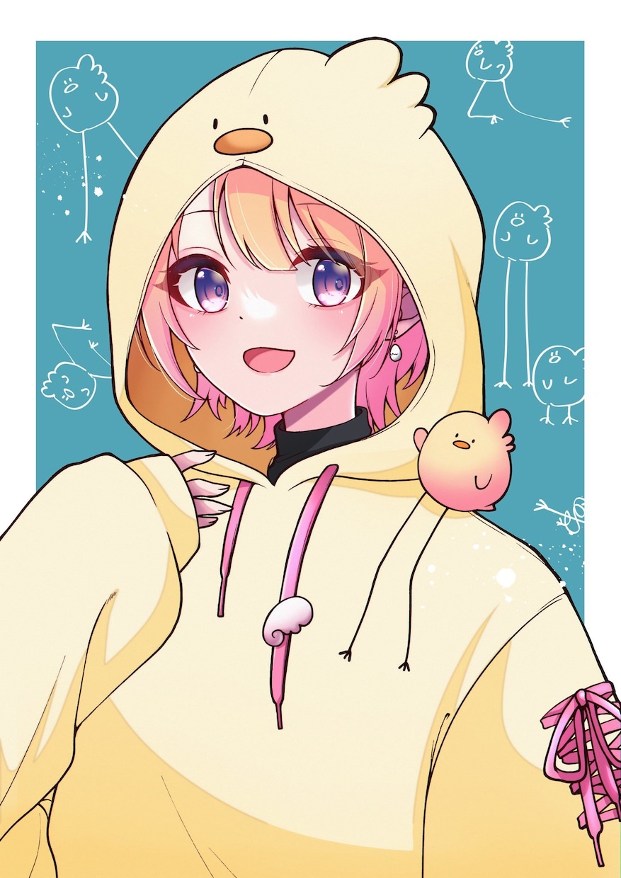 バストアップから立ち絵まで、イラストを描きます SNS用アイコン等様々な用途に使えるイラストを描きます。 イメージ2