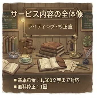 現役ライターが優しく磨く｜伝わる文章を作成します 文章作成・ライティング校正・推敲・リライトいたします イメージ2