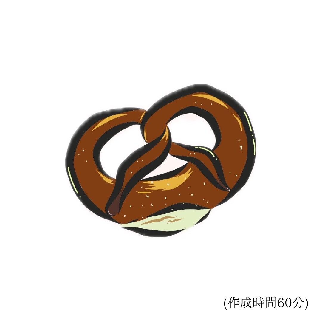 商品をイメージにあったイラストにしあげます パン屋さん、カフェの宣伝に最適！ イメージ4