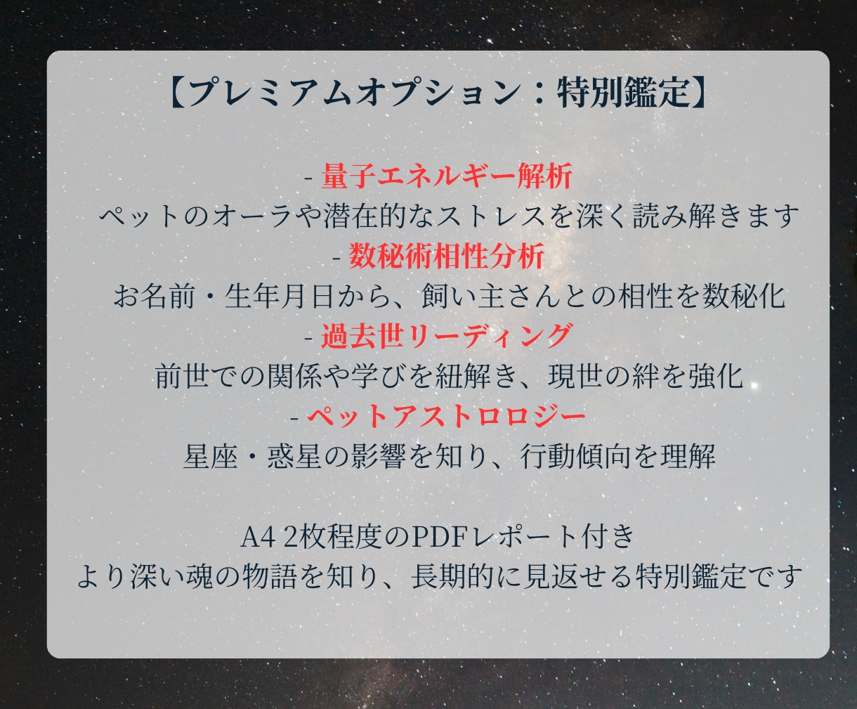 アニマルコミュニケーション｜魂と対話します 亡くなった子も可能。過去世や相性、エネルギー解析もできます イメージ6