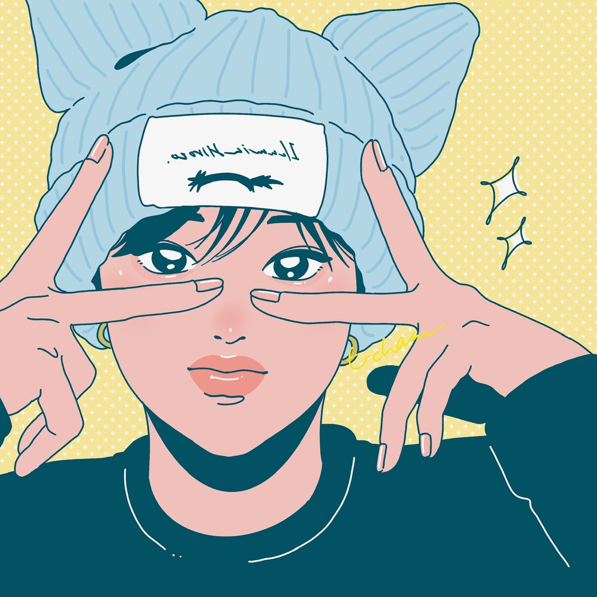 シンプルでかわいいイラスト描けます シンプルでポップなかわいいイラスト描いてます イメージ3