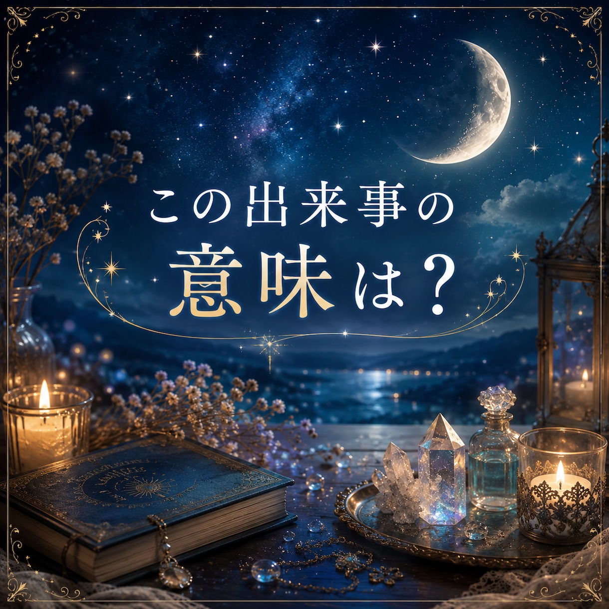 不思議な出来事に隠れた意味を読み解きます 夢・シンクロ・気になる数字…心に残る体験を視ます イメージ1