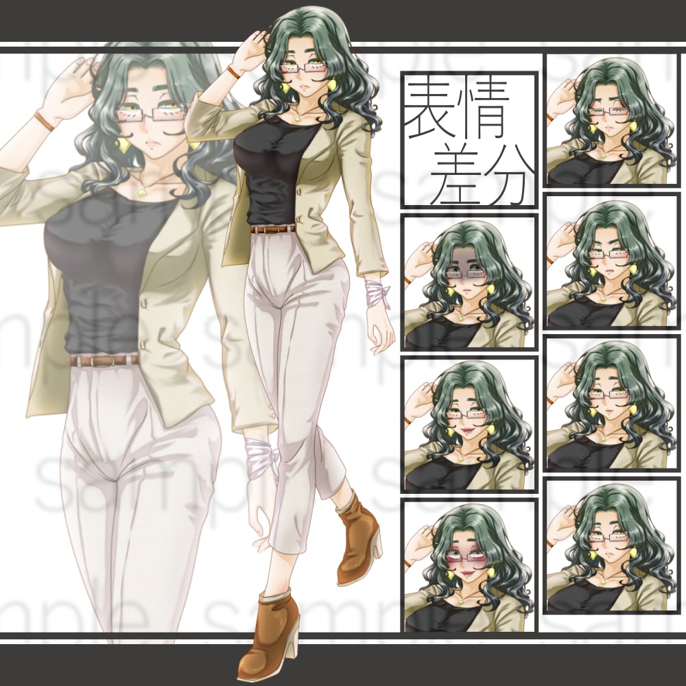 立ち絵作成承ります TRPGやゲームなどの立ち絵が必要な方へ！ イメージ3