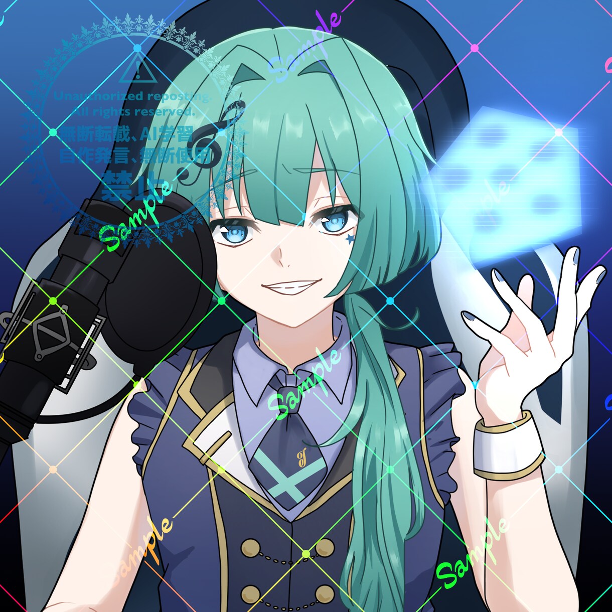 SNS映えするアイコン描きます 可愛い絵柄で目を引くアイコン描きます！ イメージ1